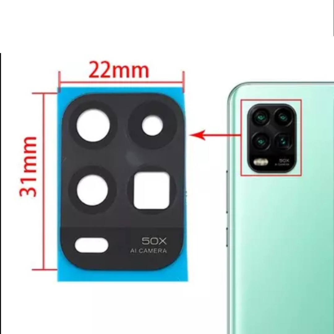 Vidrio de camara para MI 10 lite 5g
