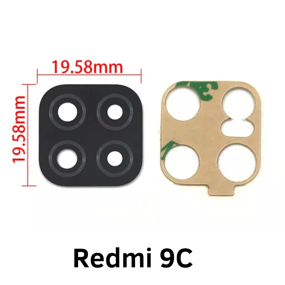 Vidrio de cámara para teléfono Redmi note 9C
