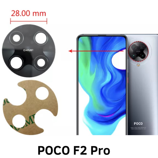 Vidrio de cámara para teléfono POCO F2 Pro