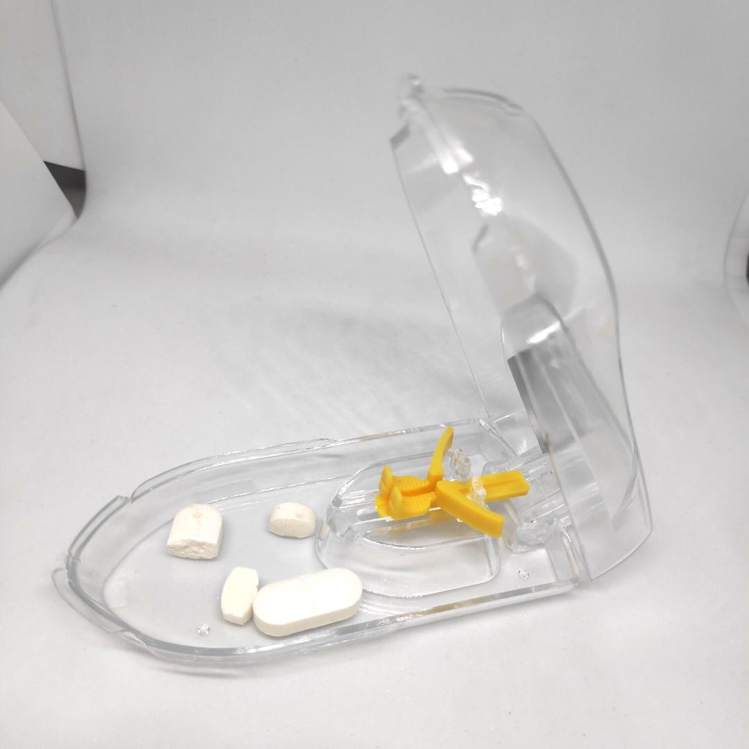Cortadores de pastillas color transparente